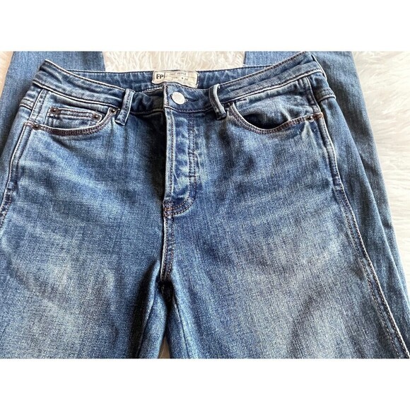 We the Free People Size 26 High Rise Skinny Jeans Button Fly - Picture 6 of 11